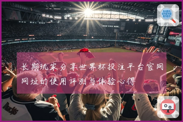 长期玩家分享世界杯投注平台官网网址的使用评测与体验心得